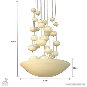 لوستر آویز مینیمال کد H100